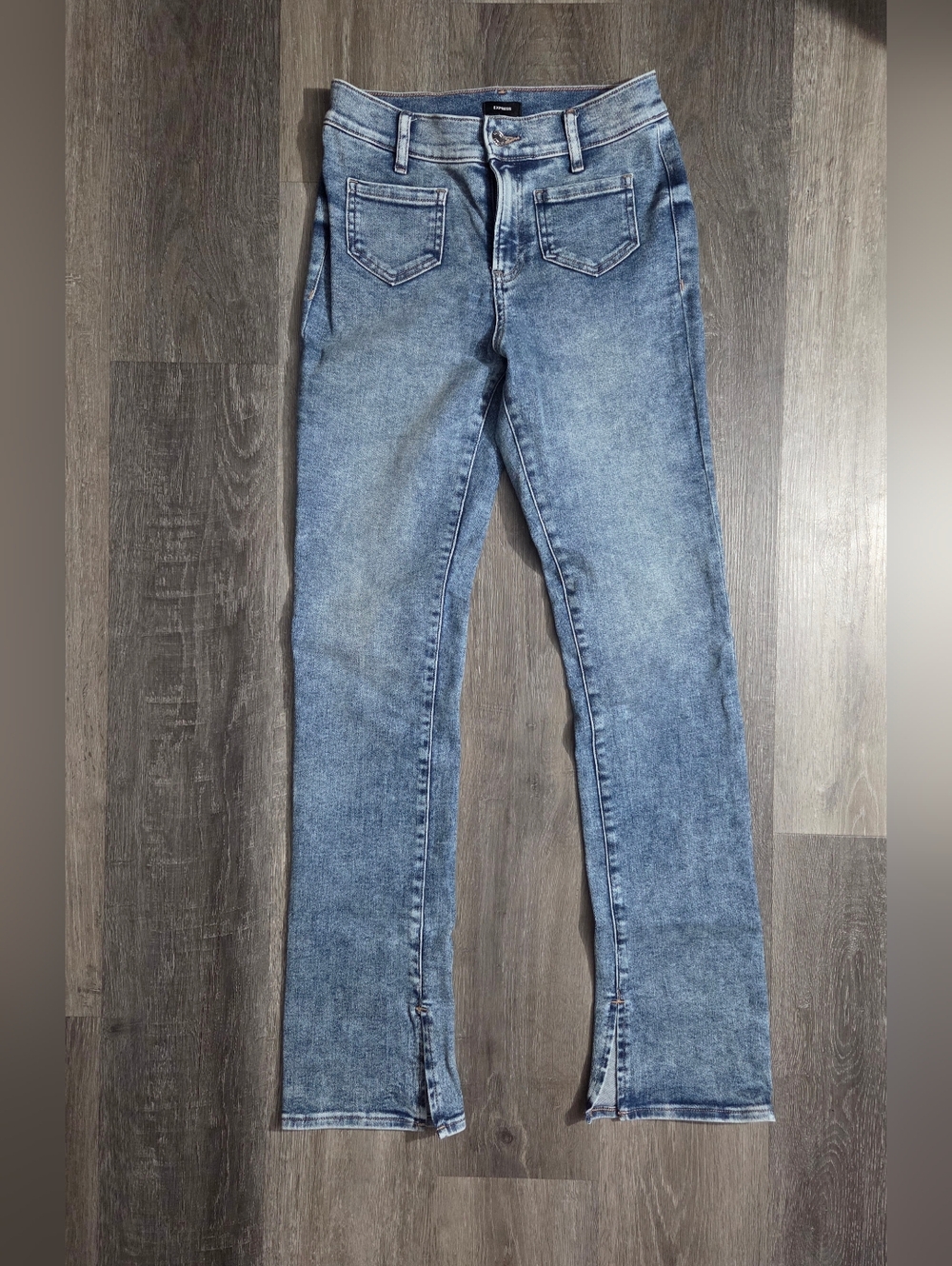 Express Mid Rise Skyscraper Boot Cut Jeans Size 4